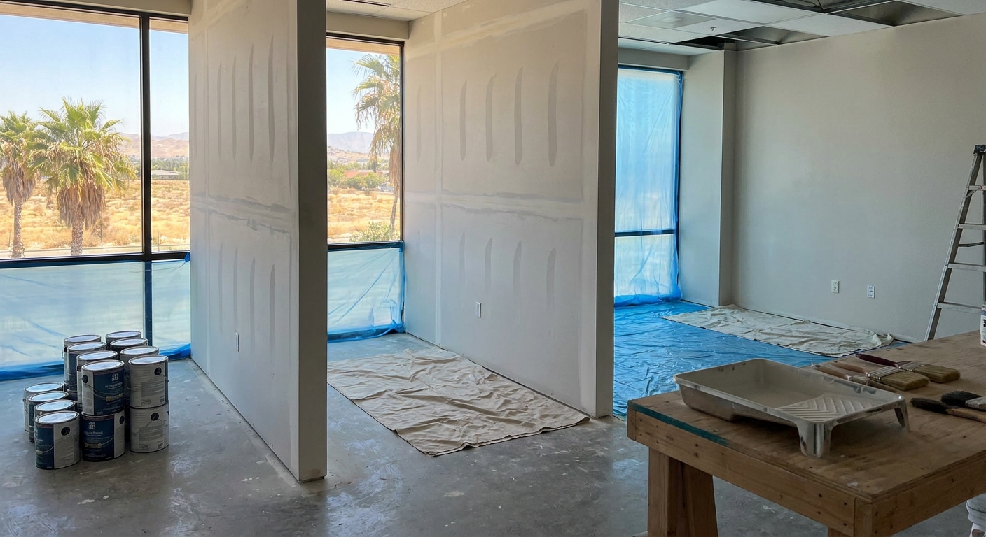 Are Your Riverside Tenant Improvements Ready for Painting?