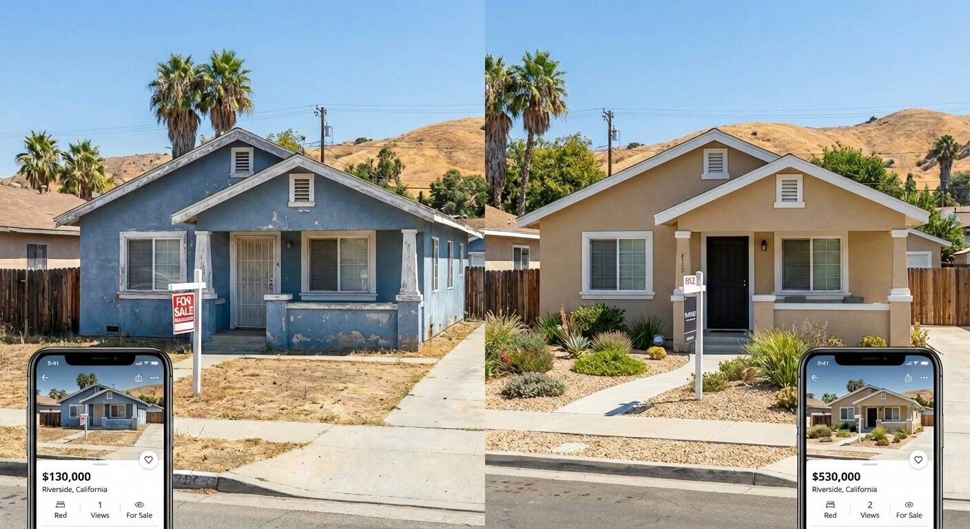 Can Faded Exterior Paint Lower Home Value in Riverside?